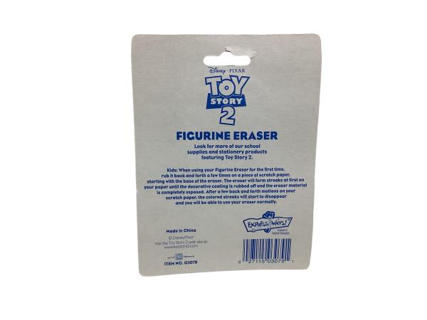 Disney Pixar Toy Story 2 Woody Figure Eraser