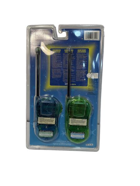 Disney Pixar Toy Story Walkie Talkie Set with Morse Code - Safe Flexible Antenna, Volume Control