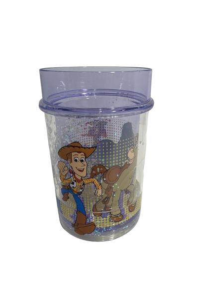 Disney Pixar Toy Story Plastic Cup with Cartoon Characters and Dinosaur