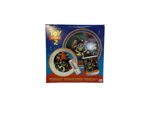 Disney-Pixar Toy Story 3-Piece Dinnerware Set - Plate, Bowl, and Tumbler