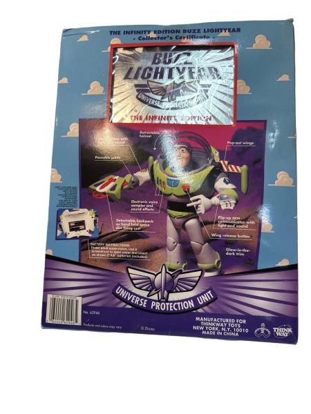 Thinkway Toys Disney Buzz Lightyear Ultimate Talking Action Figure - The Infinity Edition