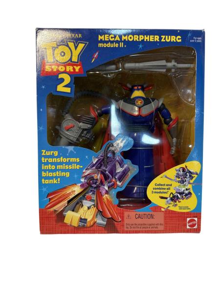 Disney/Pixar Toy Story 2 Mega Morpher Zurg by Mattel - Transforming Missile-Blasting Tank Action Figure