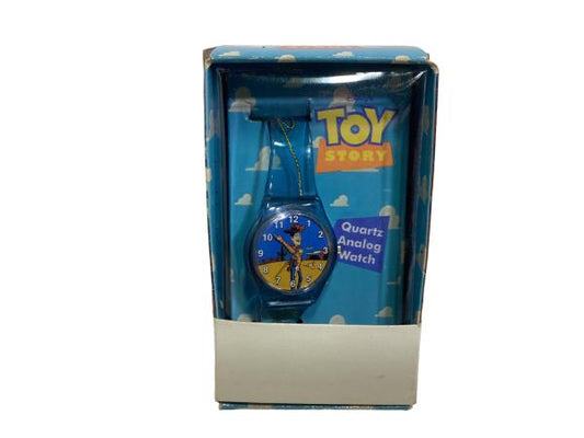 Disney's Toy Story Analog Quartz Watch by Fantasma - Two-Year Warranty, Blue Box with Clouds