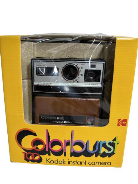 Kodak Colorburst 100 Instant Camera - Vintage 1978 with Automatic Motorized Print Ejection and Three-Year Warranty