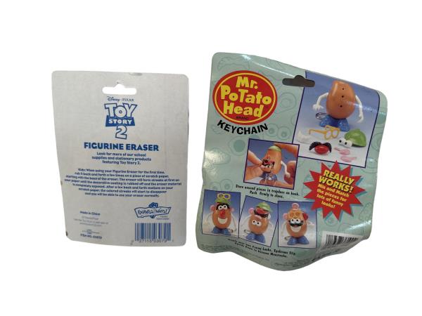 Disney-Pixar Toy Story 2 Mr. Potato Head Keychain Figurine Eraser by Basic Fun