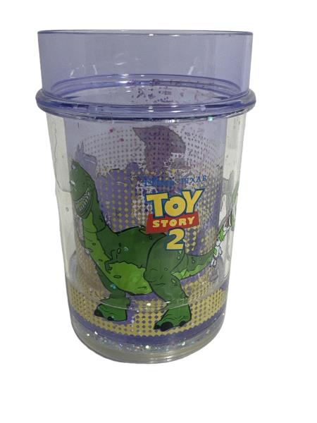 Disney Pixar Toy Story Plastic Cup with Cartoon Characters and Dinosaur