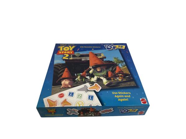 Mattel Toy Story 4 Sticker Puzzle with Reusable Stickers - 15 in. x 11.5 in.