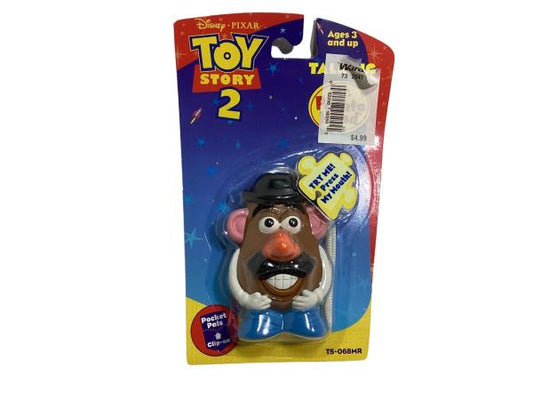 Disney Pixar Toy Story 2 Talking Pocket Pals Clip-on by Playskool - Mr. Potato Head, Mrs. Potato Head, and Mr. Mike