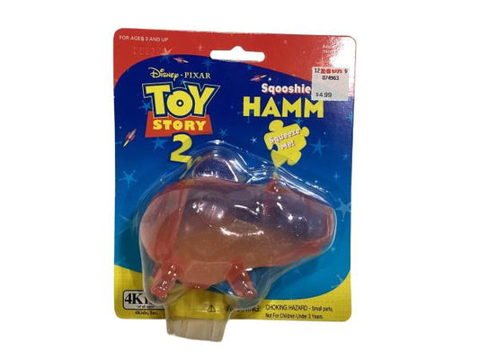 Disney Pixar Toy Story 2 Sqooshie Hamm Plastic Toy - Ages 3 and Up