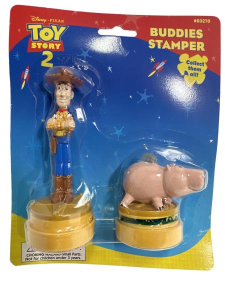 Disney Pixar Toy Story 2 Buddies Stampers - Collectible Figurines Set