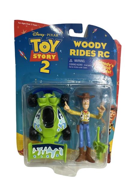 Disney Pixar Toy Story 2 Woody Rides RC Toy Figure - Mattel Collectible Action Figure for Ages 3+