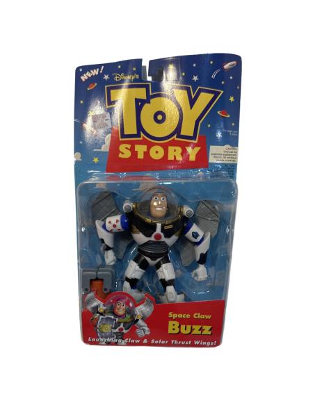 Mattel Disney's Toy Story Buzz Lightyear Action Figure with Space Claw and Solar Thrust Wings