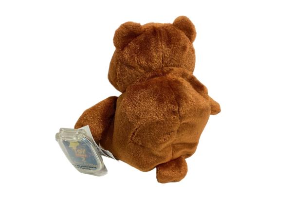 Disney Woody Sheriff Stuffed Toy Bear with White Tag in Plastic Package - Brown