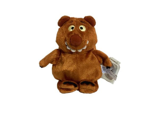 Disney Woody Sheriff Stuffed Toy Bear with White Tag in Plastic Package - Brown