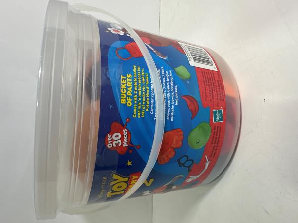 Disney Pixar Toy Story Mr. and Mrs. Potato Head Bucket of Parts - Over 30 Pieces