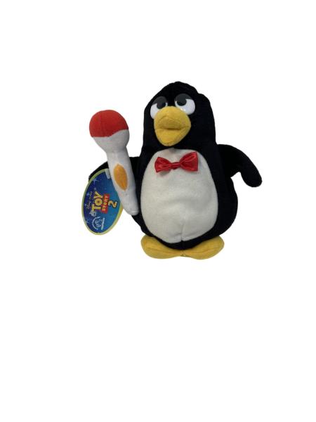 DISNEY - PIXAR Toy Story Applause Stuffed Animal Penguin Plush with Red Bow Tie