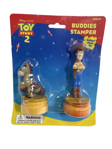 Disney Pixar Toy Story 2 Buddies Stampers - Collectible Figurines Set