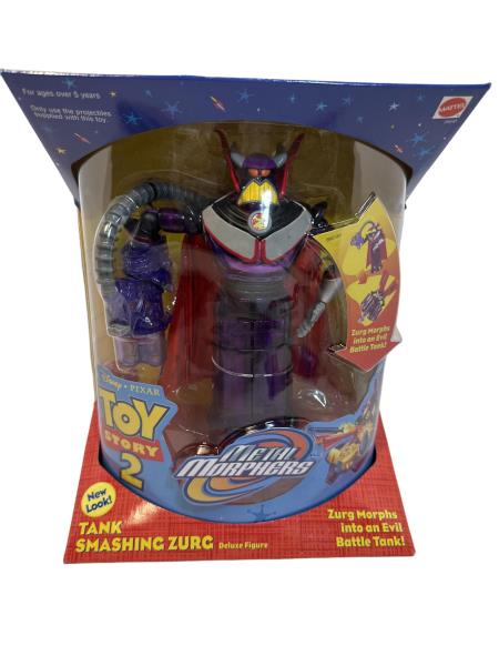 MATTEL Disney Pixar Toy Story 2 Zurg Morphers Deluxe Figure - Transforms into Evil Battle Tank