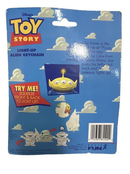 Disney's Toy Story Light-Up Alien Keychain - Ages 5 and Up by Basic Fun