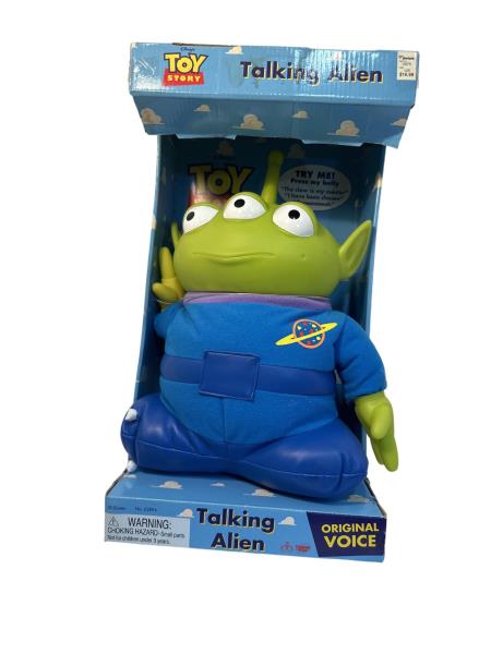 Disney's Toy Story Talking Alien Action Figure by Thinkway Toys - Battery Operated with Voice Sounds