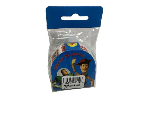 Disney/Pixar Toy Story Sticker Dispenser with Cartoon Characters