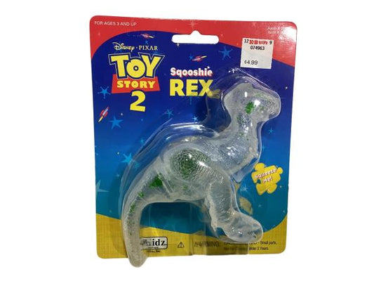 Disney Pixar Toy Story 2 Sqooshie Rex – Squeeze Me! – Ages 3 and Up – 4Kidz Inc.