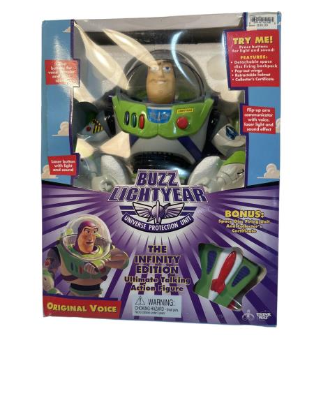 Thinkway Toys Disney Buzz Lightyear Ultimate Talking Action Figure - The Infinity Edition