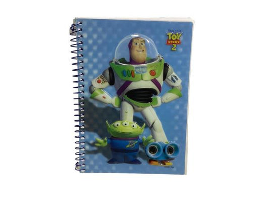 Disney Pixar Toy Story 2 Space Ranger Lightyear Laser Spiral Notebook