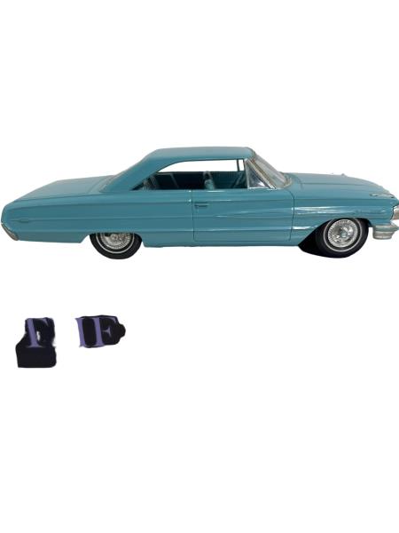 Ford Motor Company 1964 Promotional Box with Blue Toy Car - Built for Total Performance