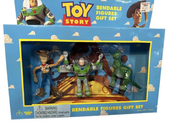 Disney's Toy Story Bendable Figures Gift Set by Thinkway Toys