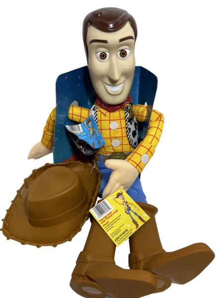 Disney Pixar Toy Story 2 Woody Action Figure with Cowboy Hat – Classic Pull-String Cowboy Toy