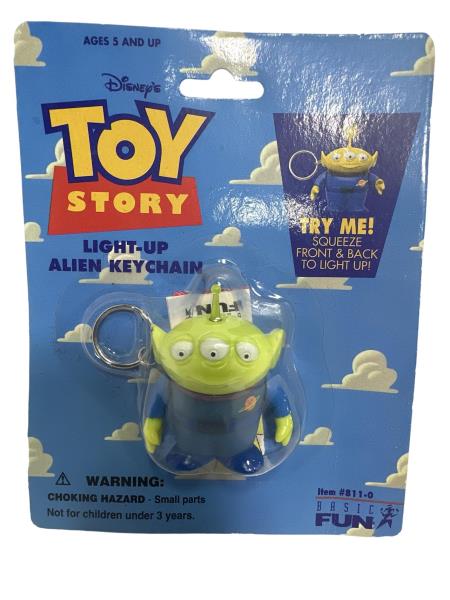 Disney's Toy Story Light-Up Alien Keychain - Ages 5 and Up by Basic Fun