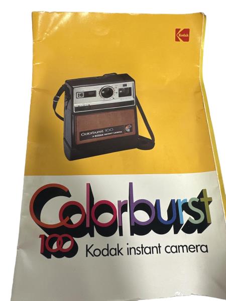 Kodak Colorburst 100 Instant Camera - Made in USA, Flip Flash Compatible