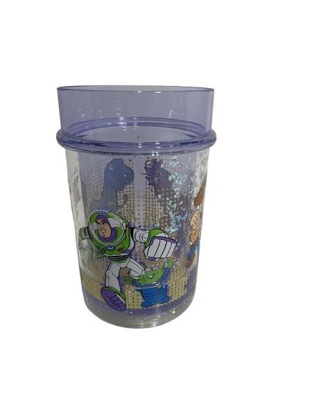 Disney Pixar Toy Story Plastic Cup with Cartoon Characters and Dinosaur