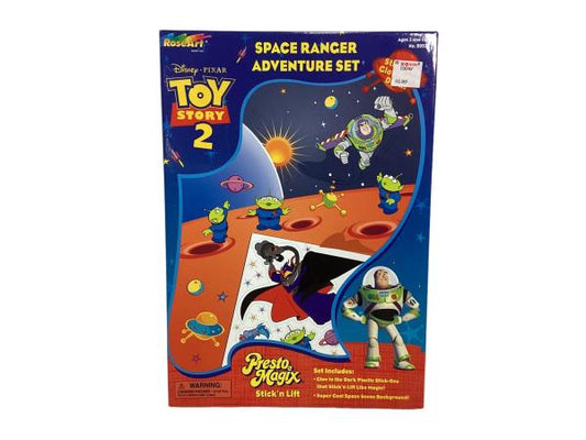 RoseArt Disney-Pixar Toy Story Space Ranger Adventure Set with Glow-in-the-Dark Stick-Ons